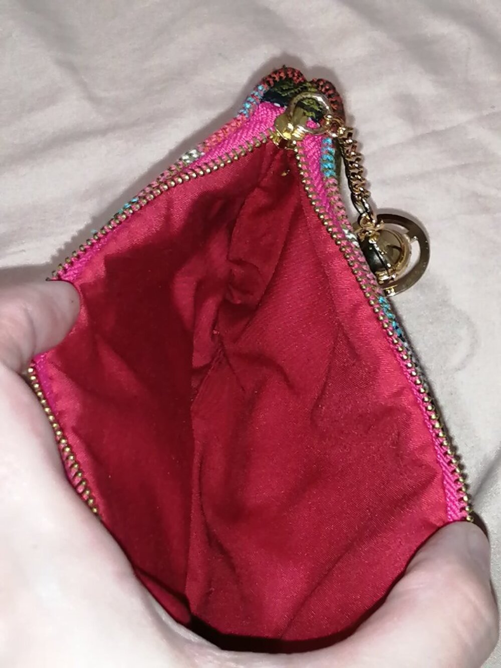 Vivienne Westwood Zippered Tartan Clutch/Pouch, NWOT - Picture 8 of 11